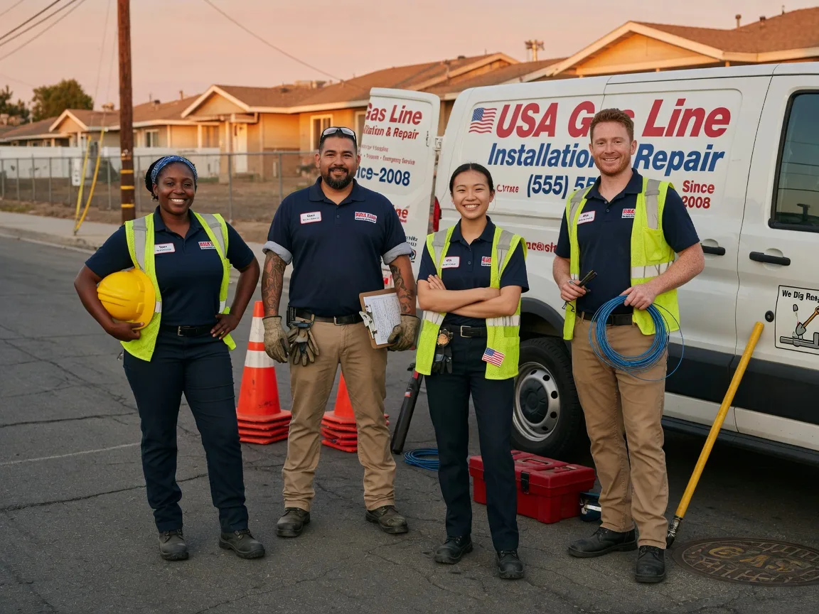 Gas Line Installation company in Concord, NC